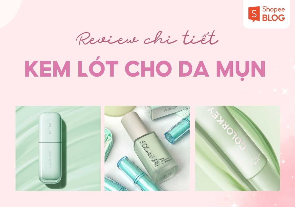 kem lót cho da mụn