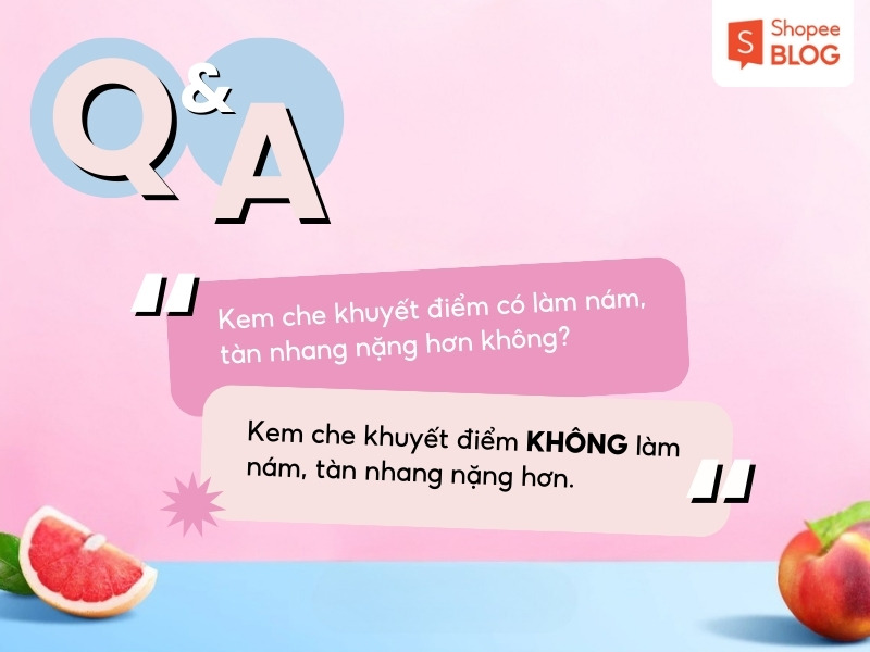 Giải đáp thắc mắc về kem che khuyết điểm