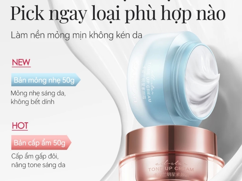 Phiên bản của Carslan Tone Up Cream 