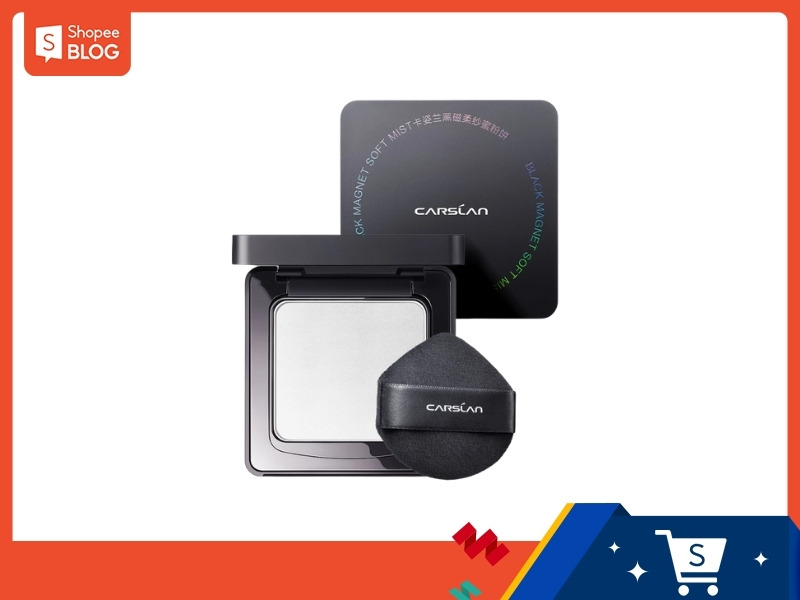 Phấn phủ nén kiềm dầu Carslan Black Magnet 2.0