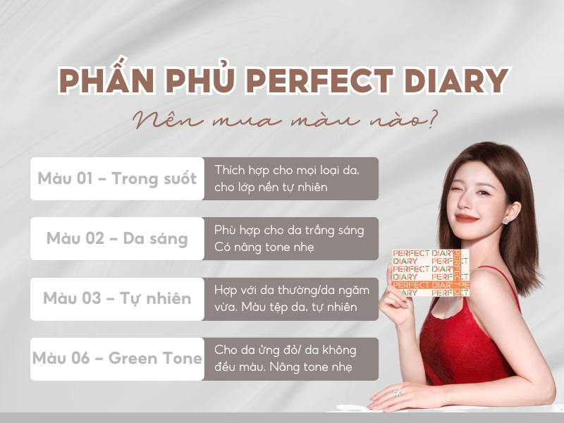 Perfect Diary phấn phủ