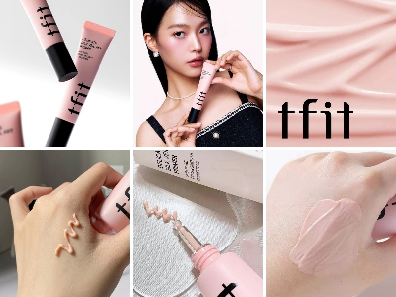Review kem lót cho da dầu TFIT Delicate