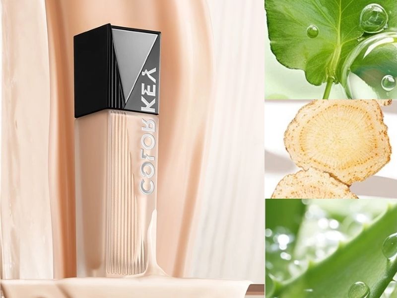 Bảng thành phần lành tính của kem nền Colorkey