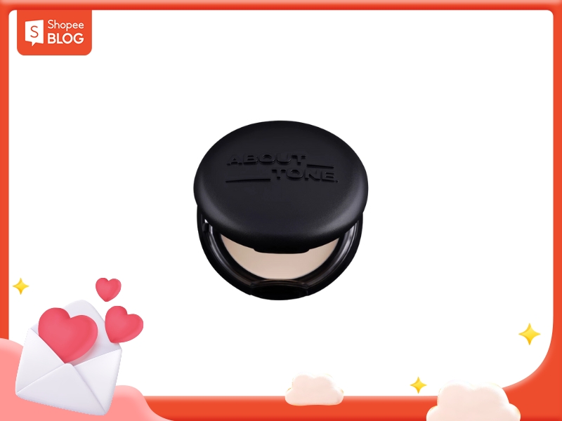 Phấn phủ dạng nén Hàn Quốc About Tone BLur Powder Pact 