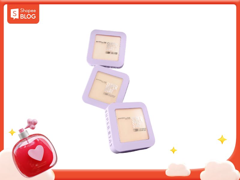 Phấn phủ tốt cho da nhạy cảm Maybelline New York SuperStay 30H Flex