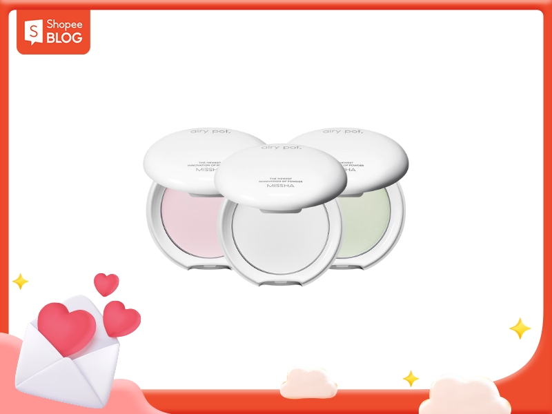Bảng màu xịn sò của phấn phủ Missha