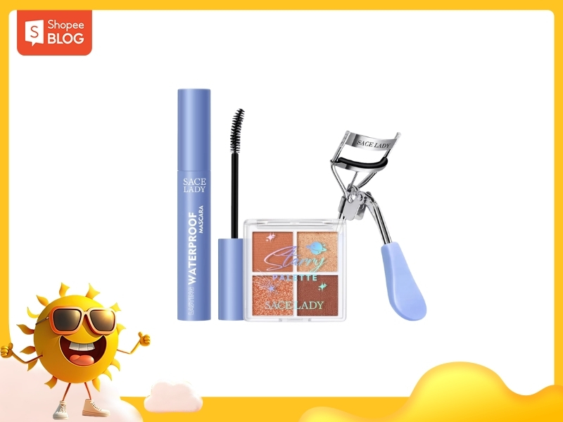 Bộ trang điểm mắt 4 sản phẩm Sace Lady