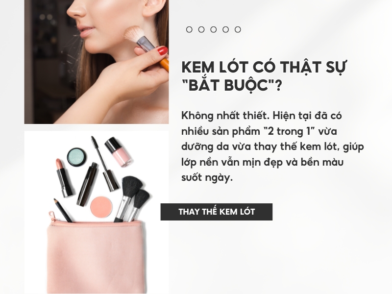 Kem lót có thật sự bắt buộc khi make up?