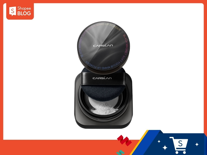 Phấn phủ bột Carslan Black Magnet 2.0 màu đen