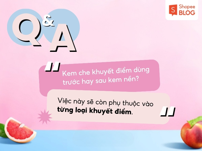 Giải đáp thắc mắc về kem che khuyết điểm