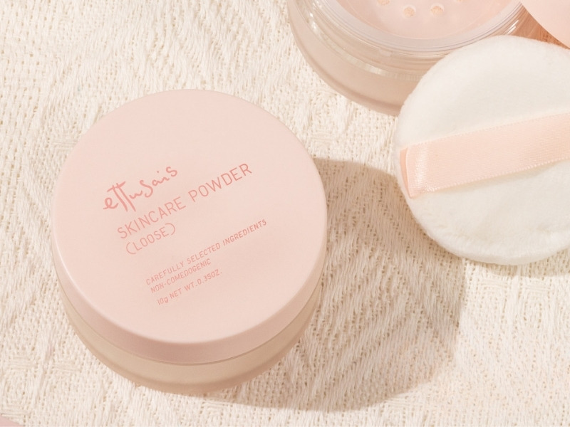 Phấn phủ non-comedogenic Ettusais Skincare Powder