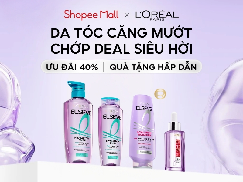 dầu gội, serum L'Oréal Paris