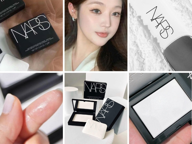 Phấn phủ cho da khô nhạy cảm Nars Light Reflecting