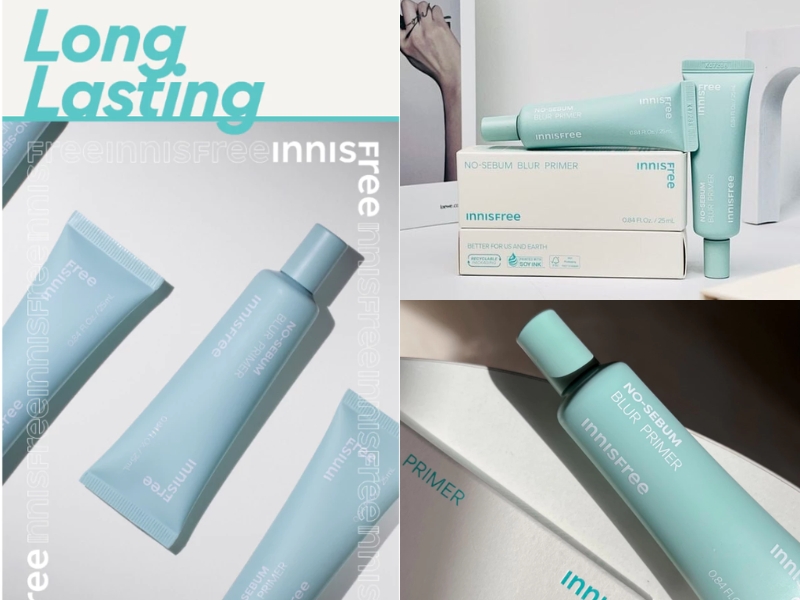 kem lót hàn quốc Innisfree No Sebum Blur Primer