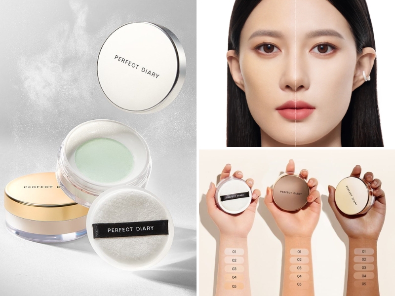 Review phấn phủ kiềm dầu Perfect Diary có tốt không?