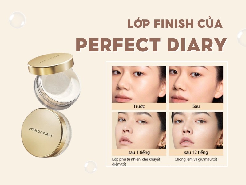 phấn phủ không bị flashback Perfect Diary