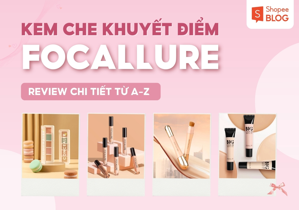 review kem che khuyết điểm focallure