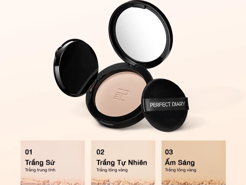 phấn phủ dạng nén Perfect Diary 