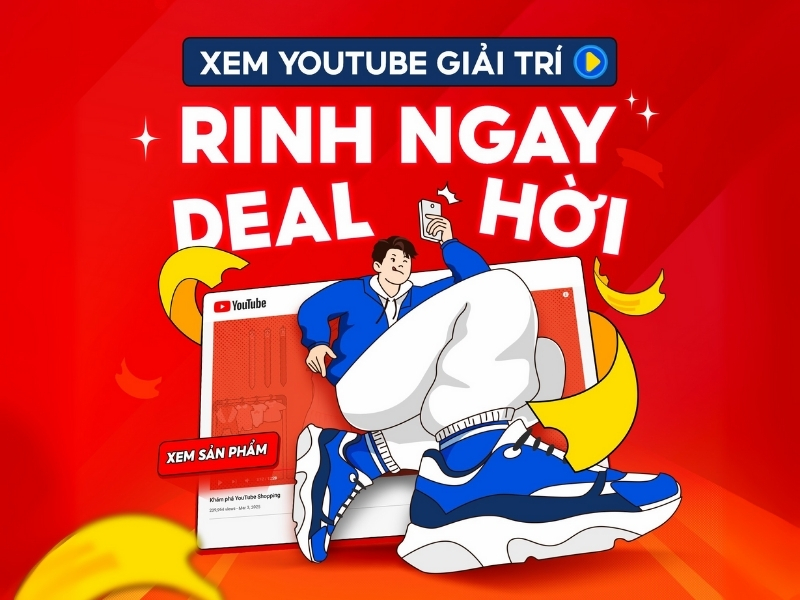 Khái niệm Shopee x Youtube Shopping là gì