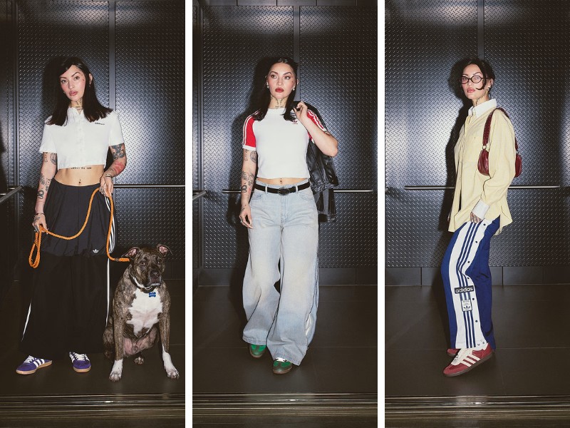 Outfit phối đồ với adidas Samba OG