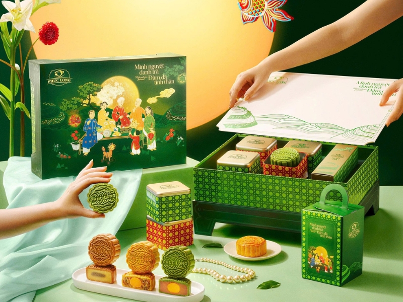 Bộ sưu tập bánh trung thu Phúc Long 20254