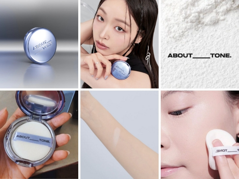 Phấn phủ nén About Tone Air Fit Powder Pact