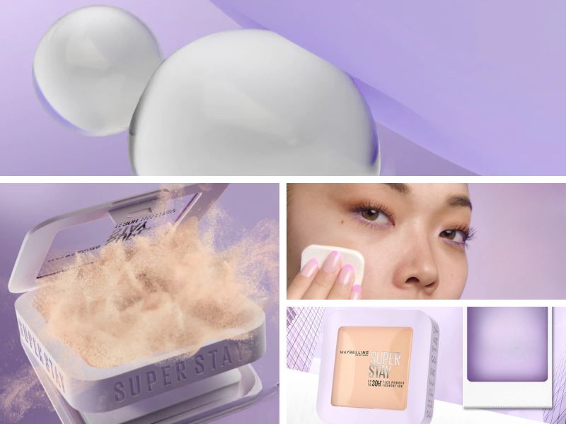 Phấn phủ dạng nén của Maybelline New York 