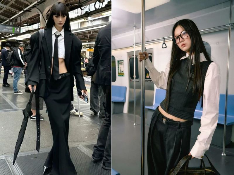 Phong cách Grunge aesthetic. 