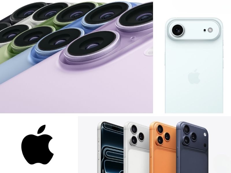 Bảng màu của iPhone 17 series