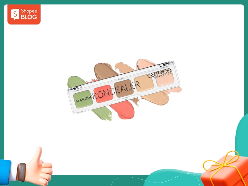 Bảng che khuyết điểm 5 ô Catrice Allround Concealer