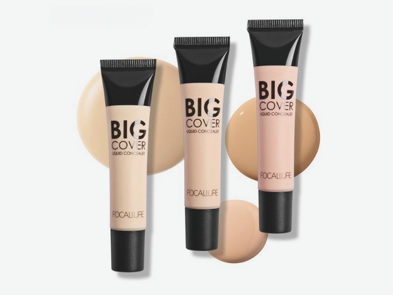 Kem che khuyết điểm Focallure Big Cover Liquid Concealer