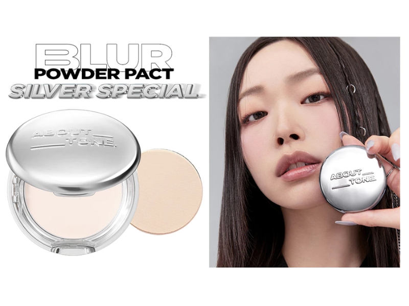 Phấn phủ dạng nén About Tone BLur Powder Pact 