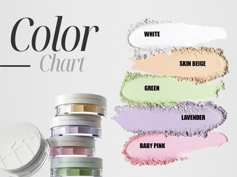 Bảng màu phấn phủ TFIT Translucent Set Finishing Powder