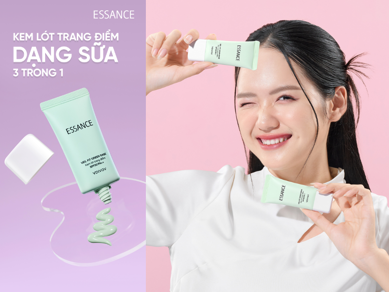 Kem lót Essance Veil Fit Green Base