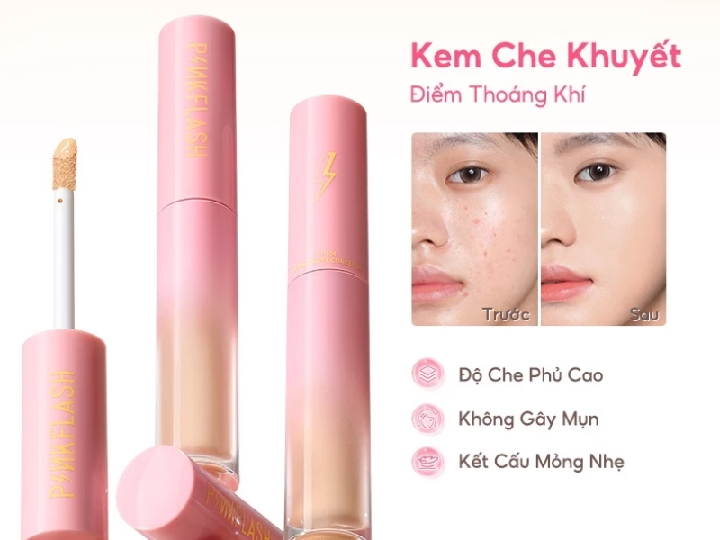 Kem che khuyết điểm Pinkflash 