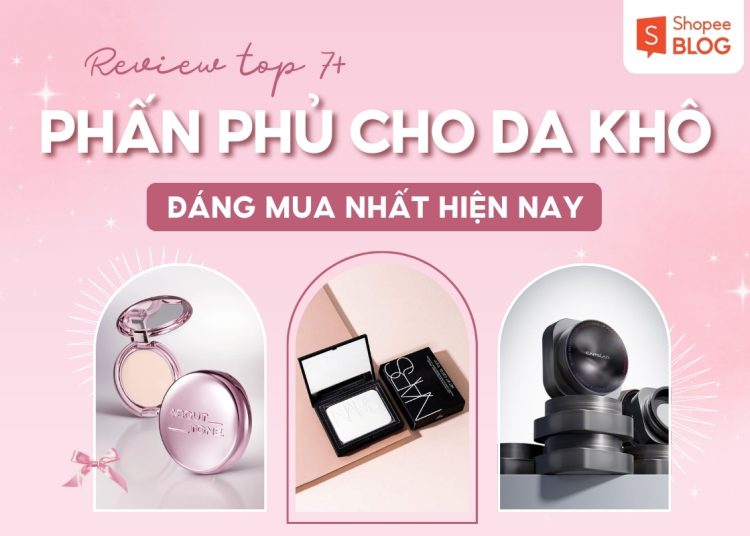 phấn phủ cho da khô
