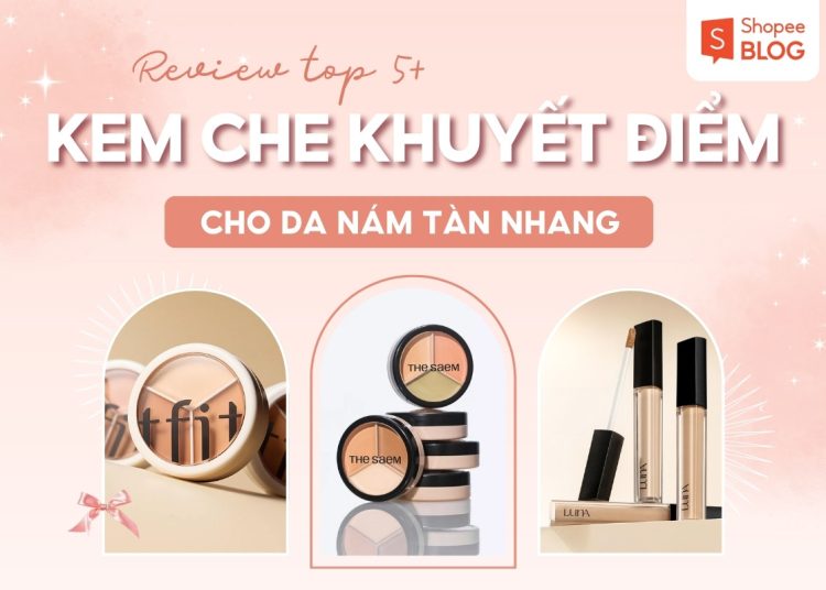 kem che khuyết điểm nám tàn nhang