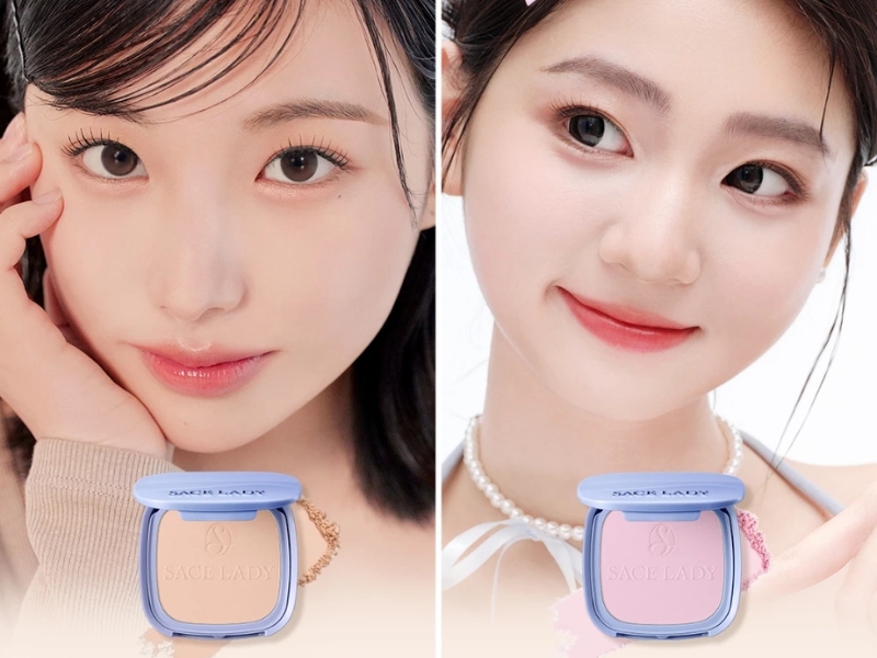 Sace Lady Flawless Master Face Powder da dầu và da khô
