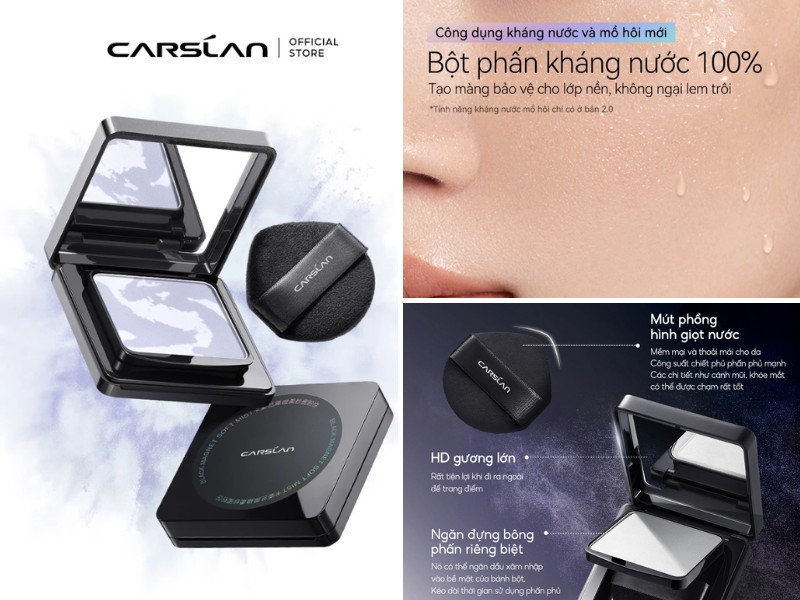 Carslan Black Magnet Soft Mist Powder