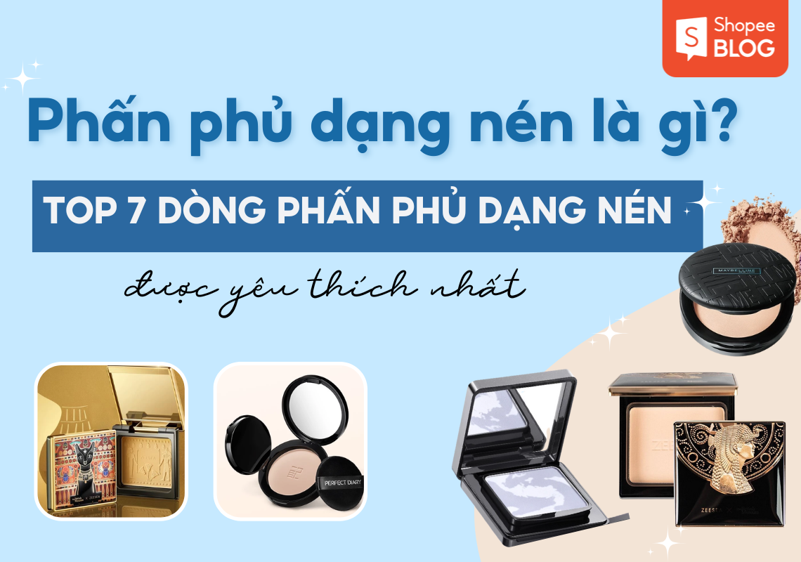 phấn phủ dạng nén