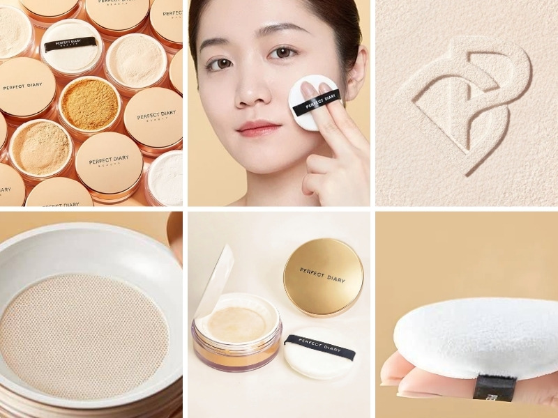 Phấn phủ bột Perfect Diary Weightless Soft Velvet
