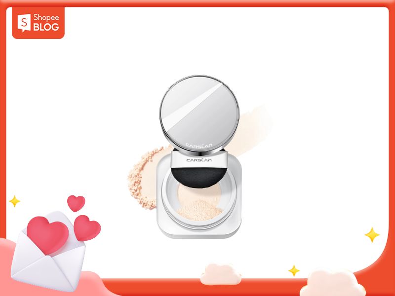 Finish của phấn phủ White Magnet Carslan