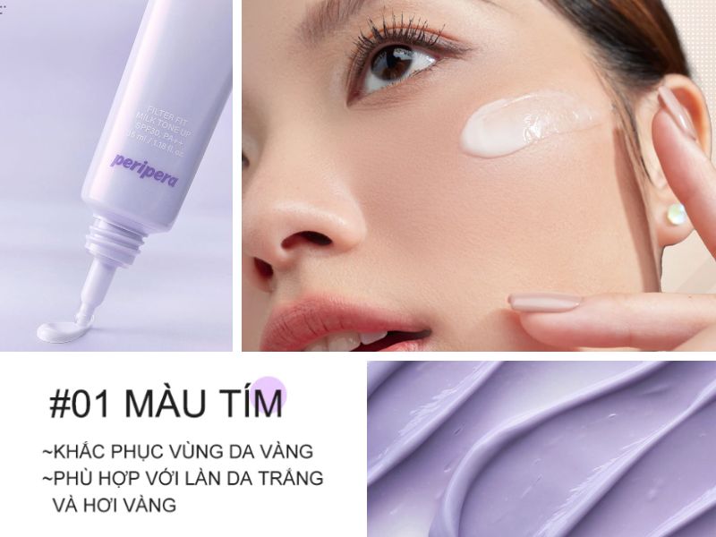 Đôi nét về kem lót màu tím 