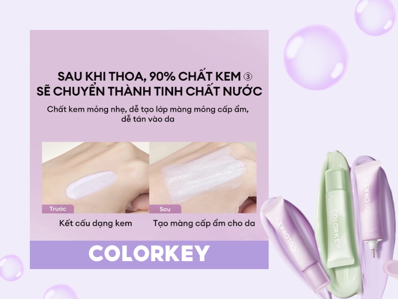 kem lót nâng tone COLORKEY 