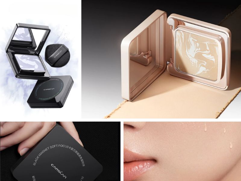 Phấn phủ phù hợp với da nhạy cảm của Carslan
