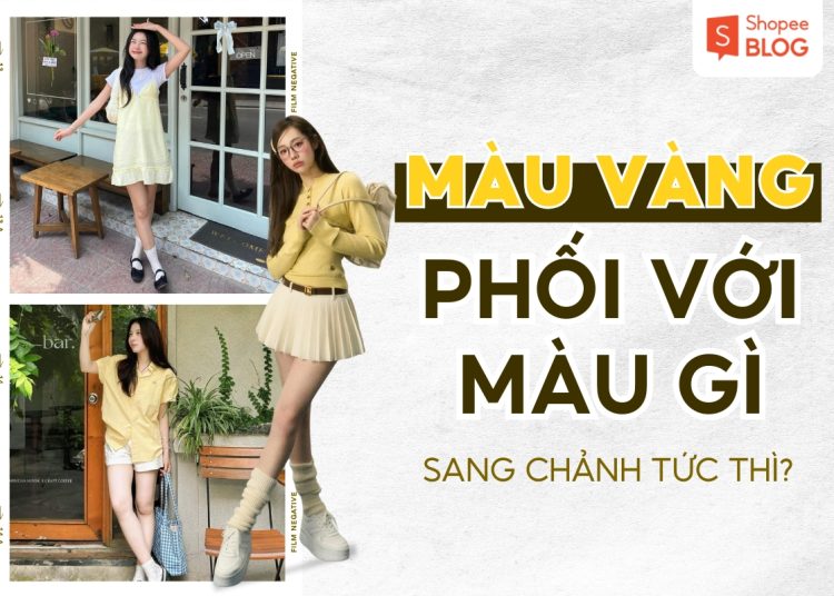 màu vàng phối với màu gì