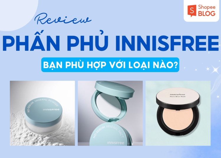 review phấn phủ innisfree
