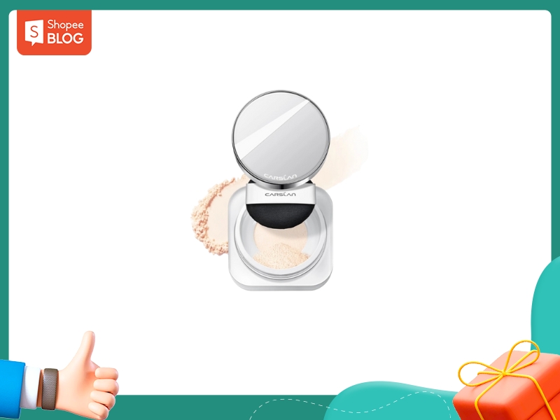 Phấn nén White Magnet Carslan