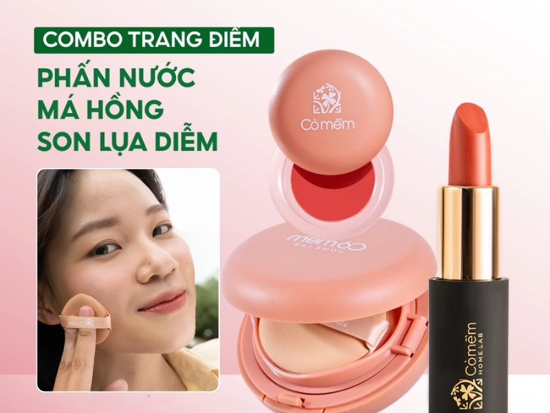 Bộ trang điểm cơ bản Cỏ Mềm