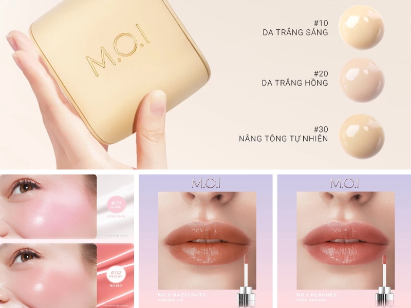 Bộ make up MOI 3 sản phẩm